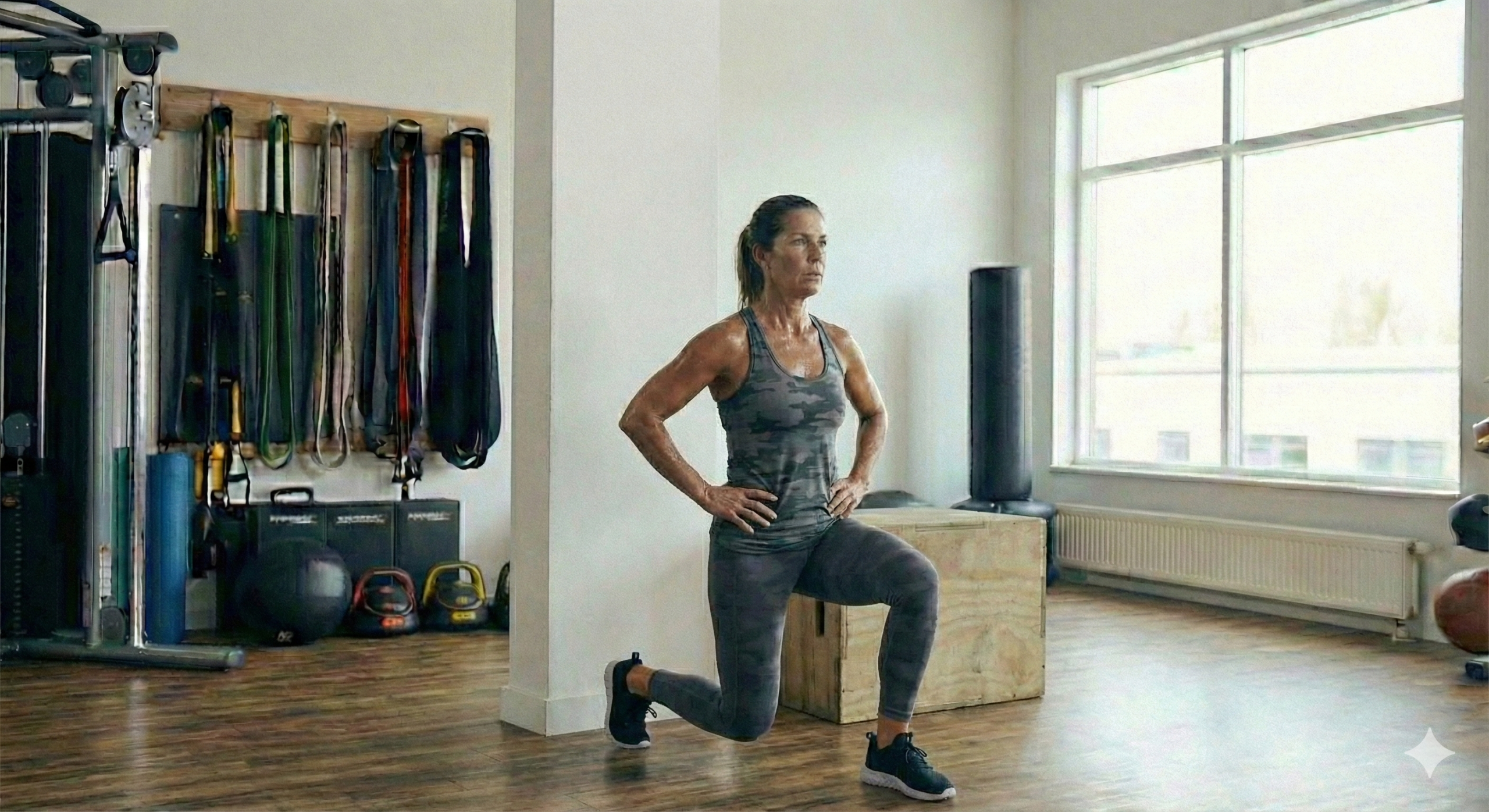 Les fentes lève genoux