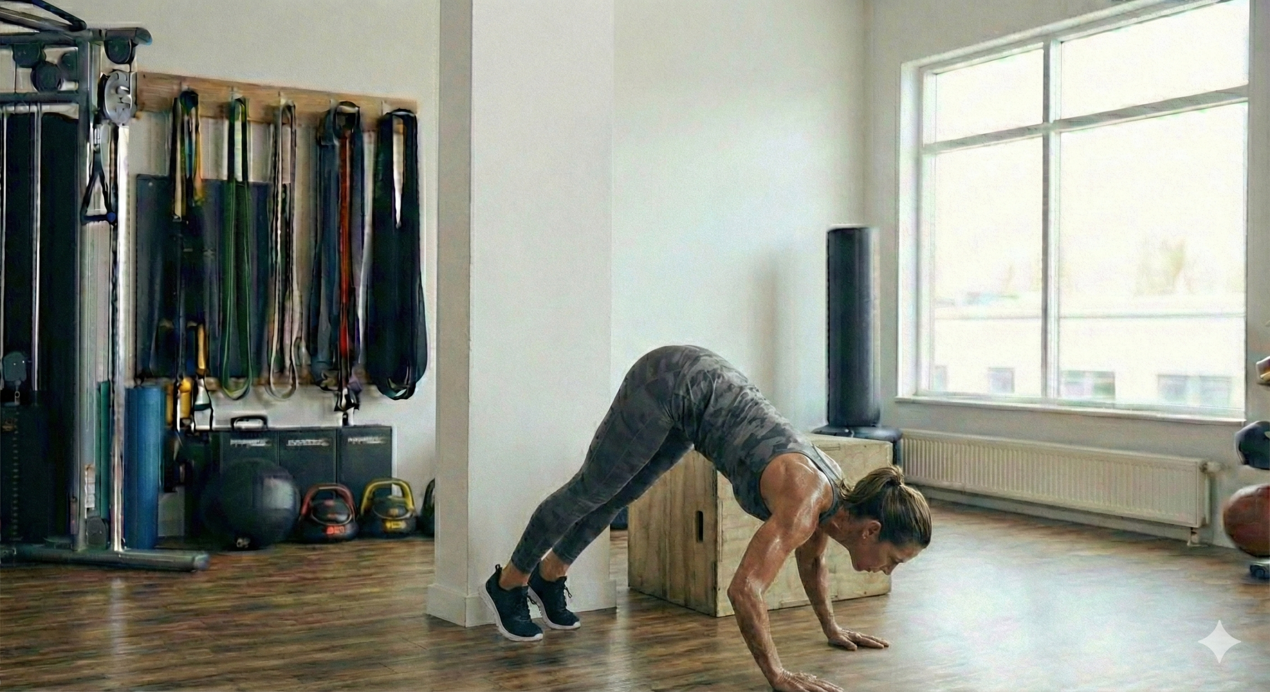 Les pike push up (pompes épaules)